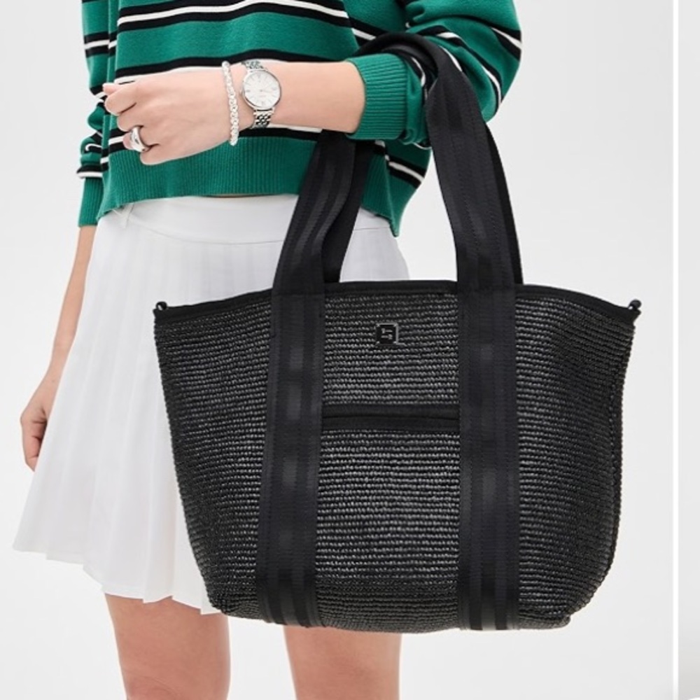NWT Think Royln Black Tote Bag - Picture 11 of 16